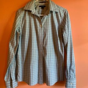 Women’s lands end oxford button down